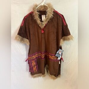 Disney Kristoff Costume with Fur Trim